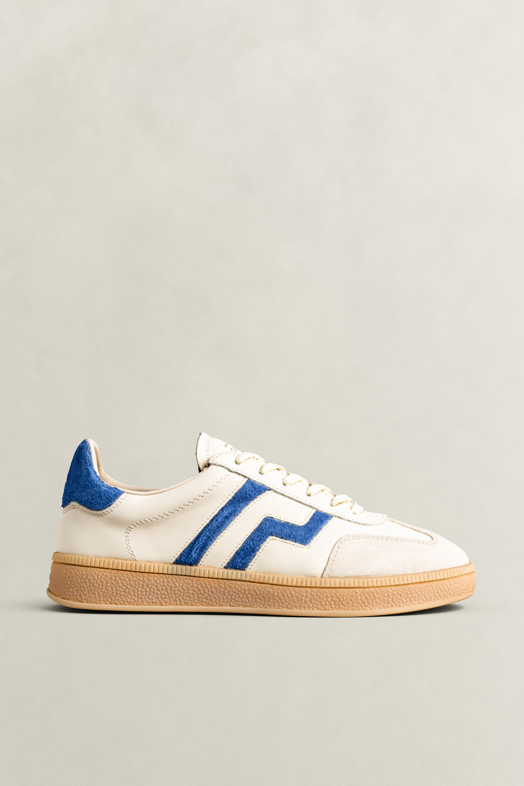 Cuzima sneakers met leer en suède