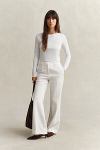 Katoenen T-shirt met lange mouwen