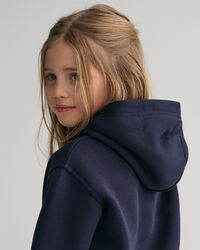 Girls GANT USA cropped hoodie