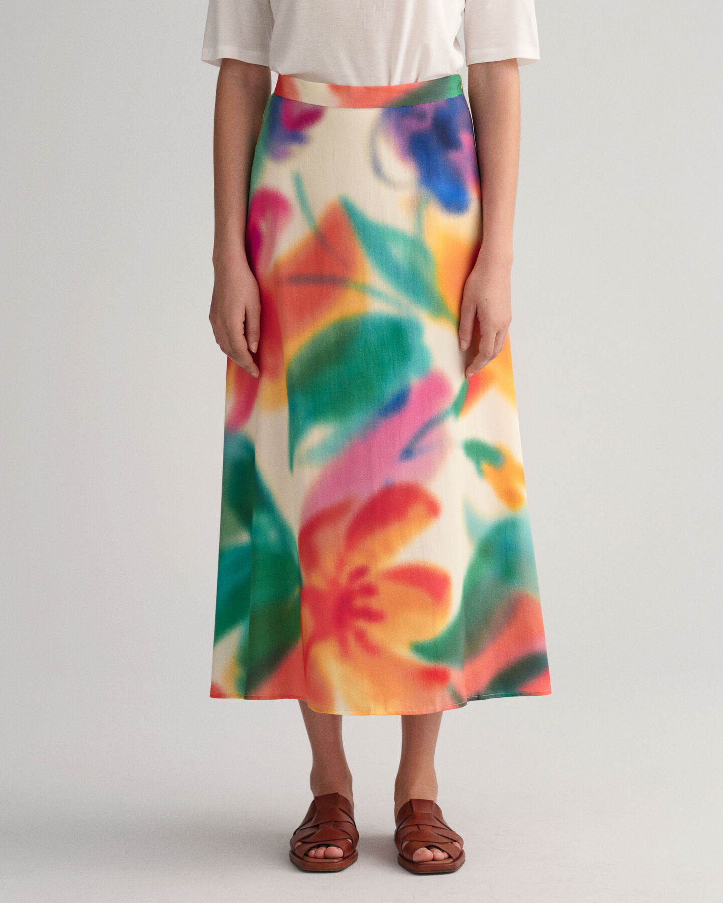 Rok met bloemenprint