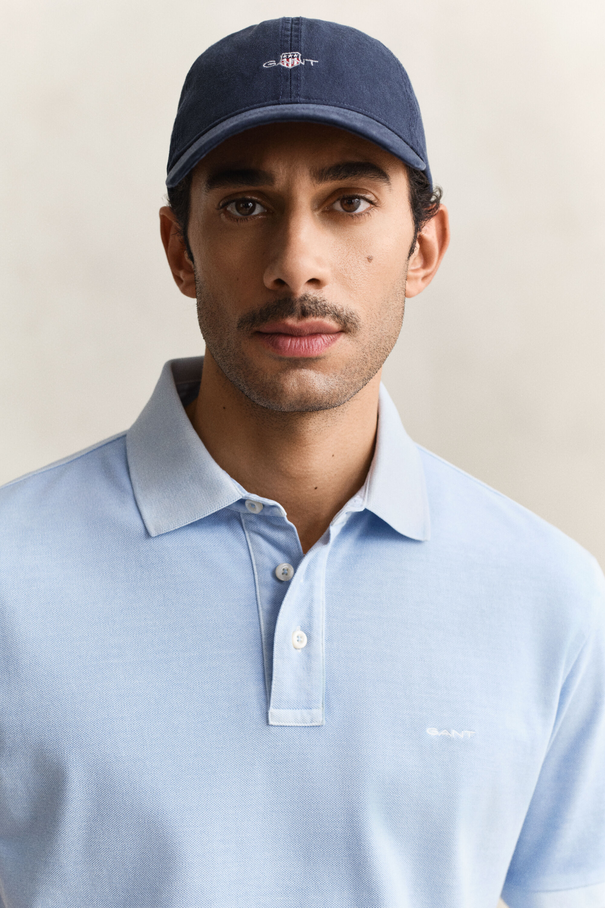 Zonverbleekt poloshirt