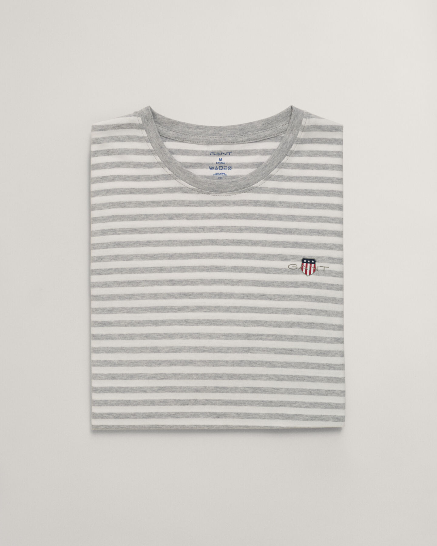 Shield pyjamashirt met strepen