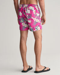 Oleander Print Swim Shorts