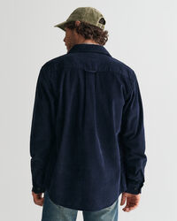 Regular Fit overshirt van corduroy