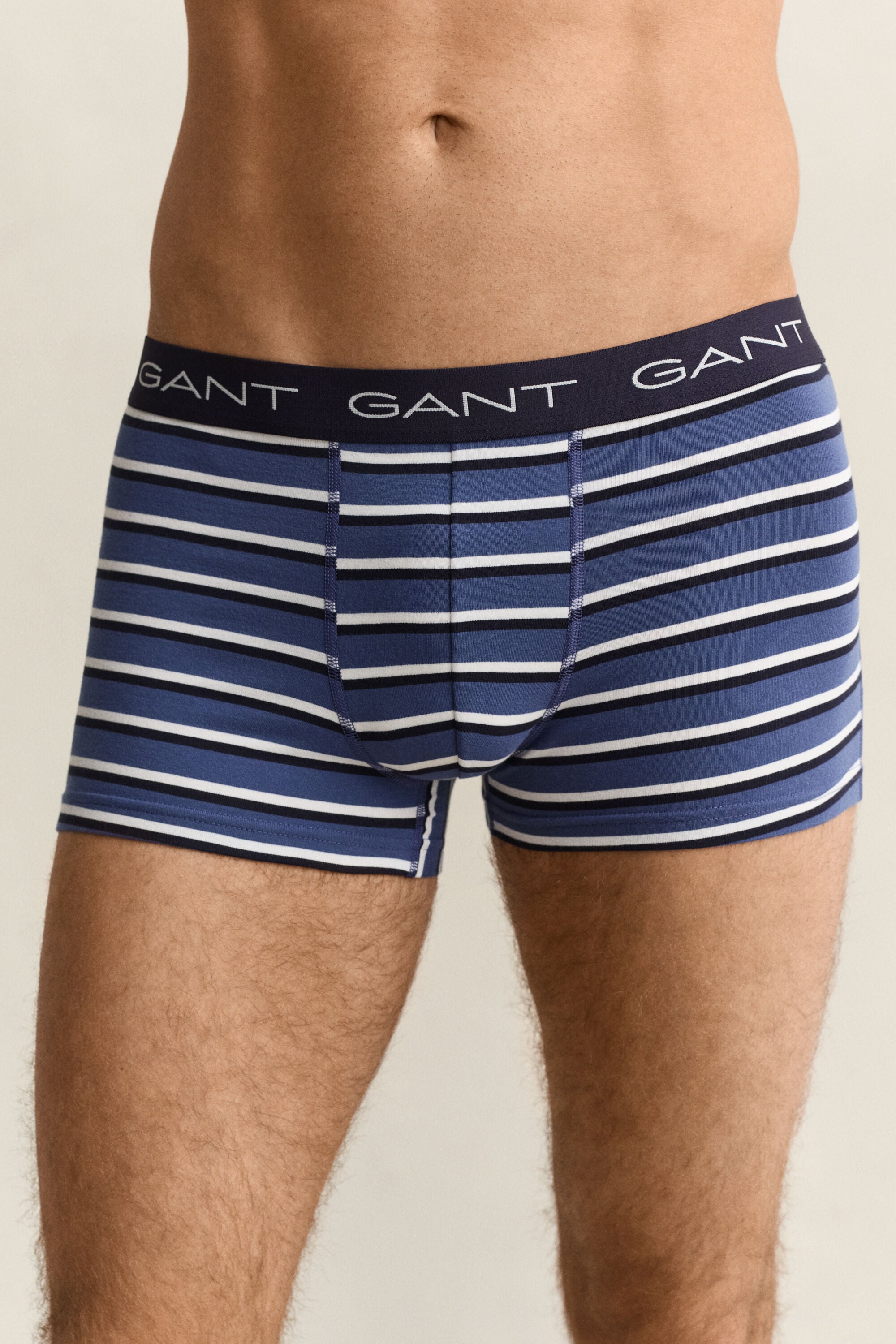 Set van drie gestreepte boxershorts