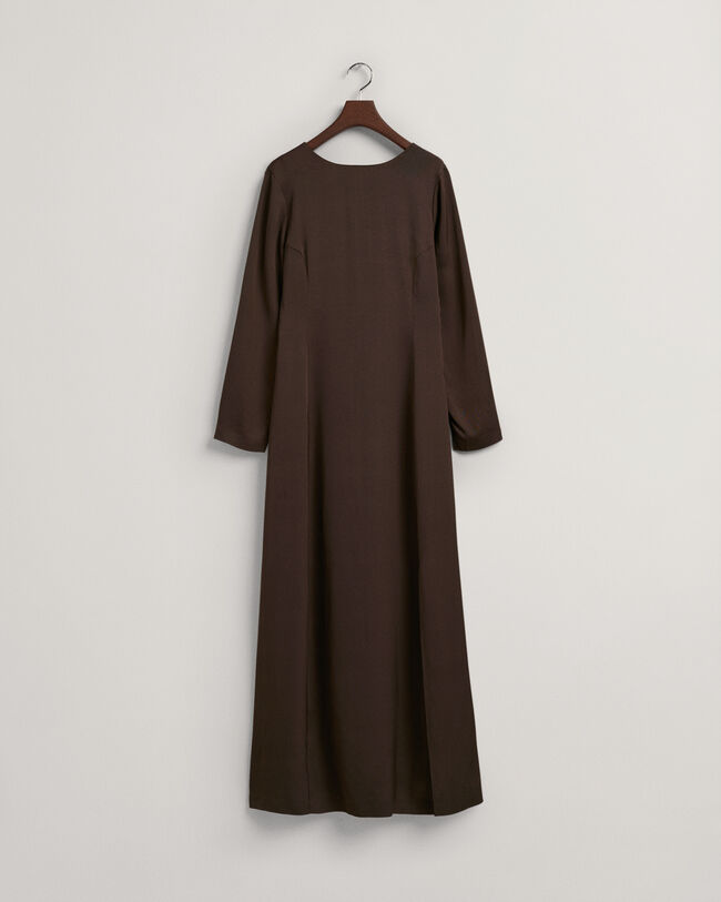 Maxi-jurk met blote rug