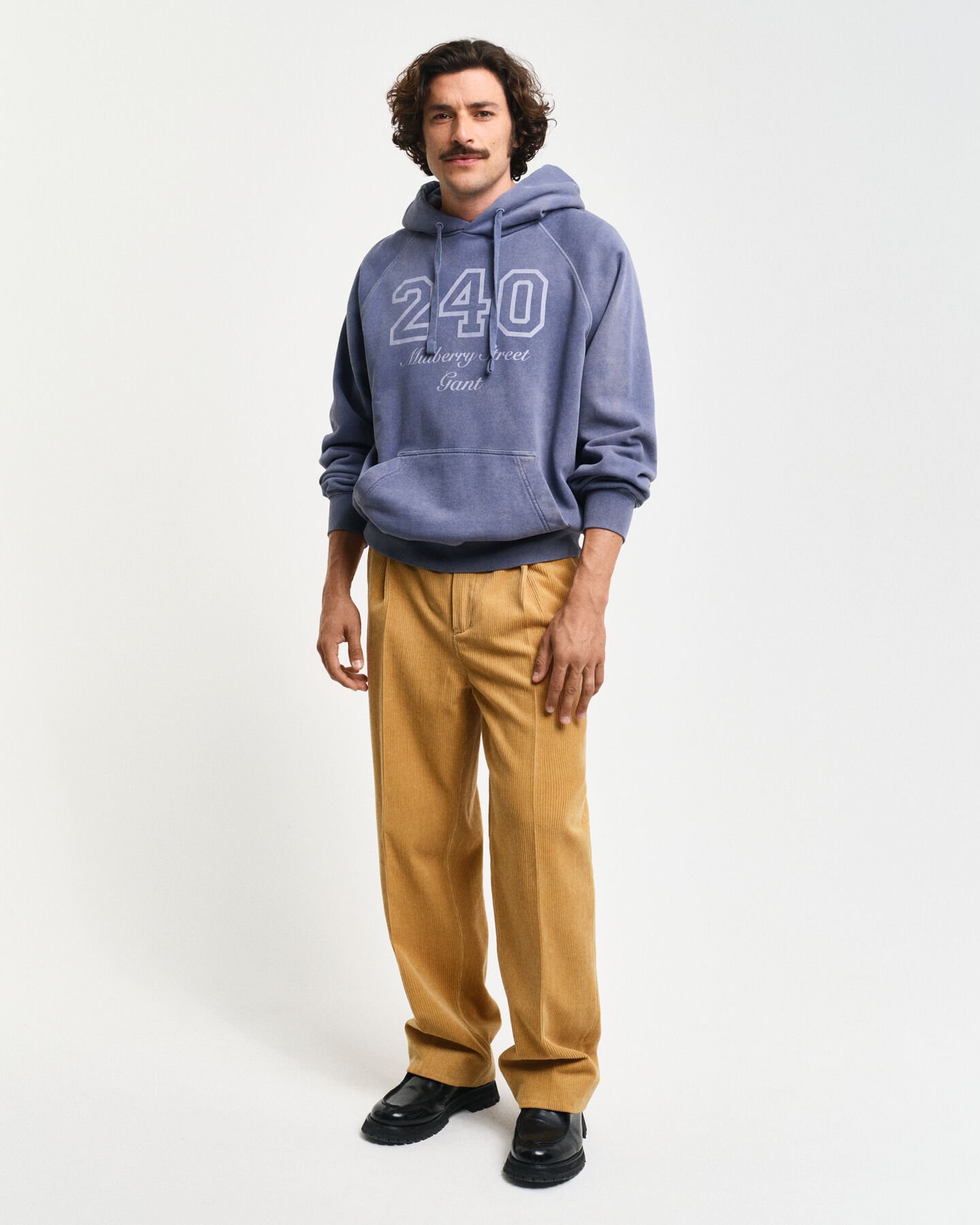 Vintage gewassen hoodie