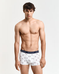 Set van drie boxershorts met skiërprint in geschenkverpakking