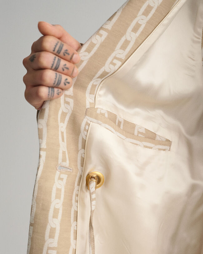 Chain Jacquard gilet