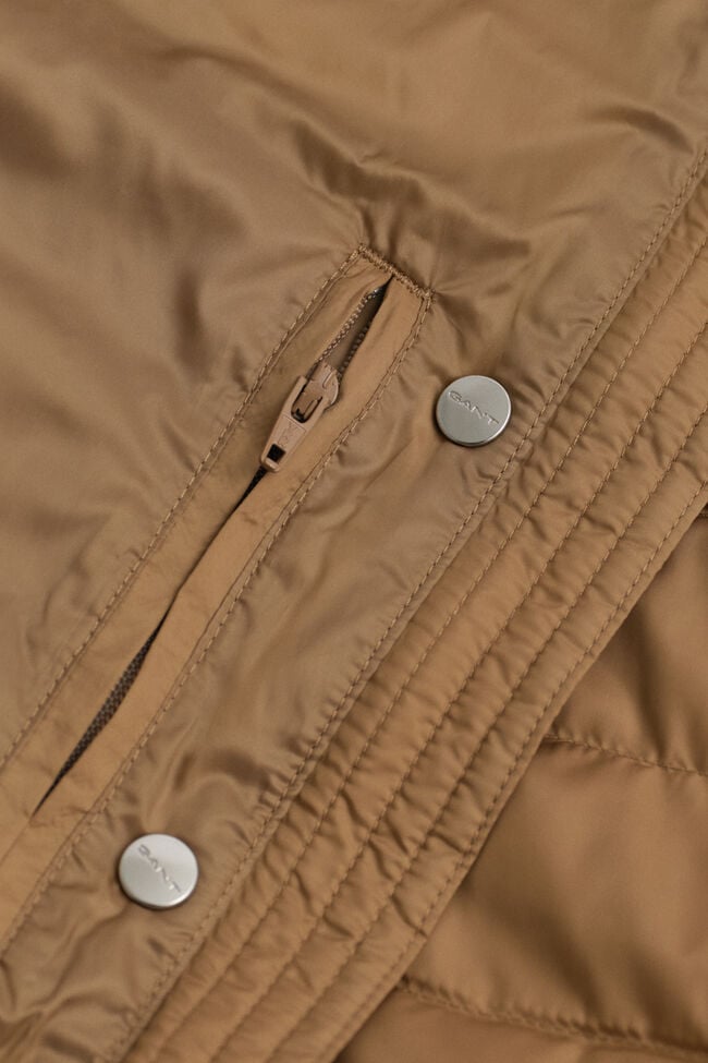 Lichte donsbodywarmer