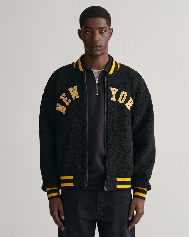 Fleece GANT Varsity Jacket