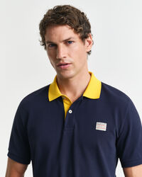 Contrast poloshirt