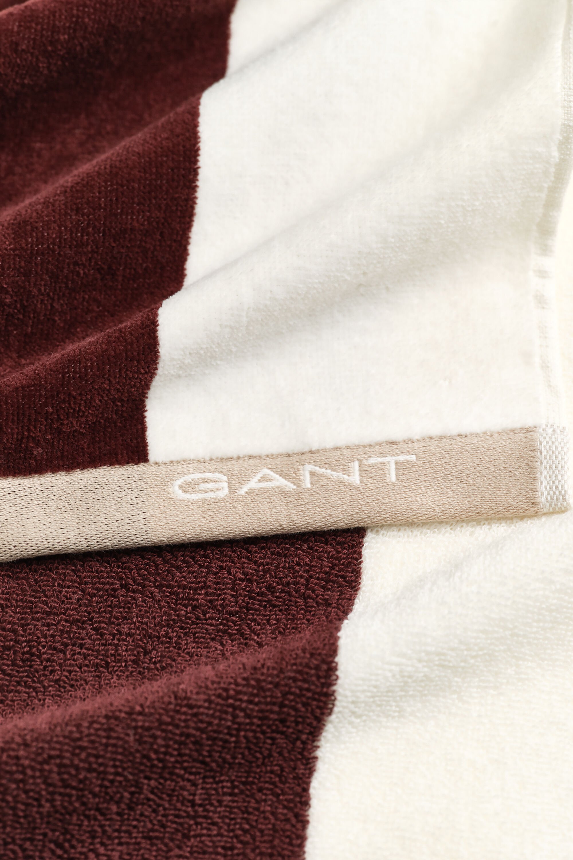 Strandlaken met brede strepen