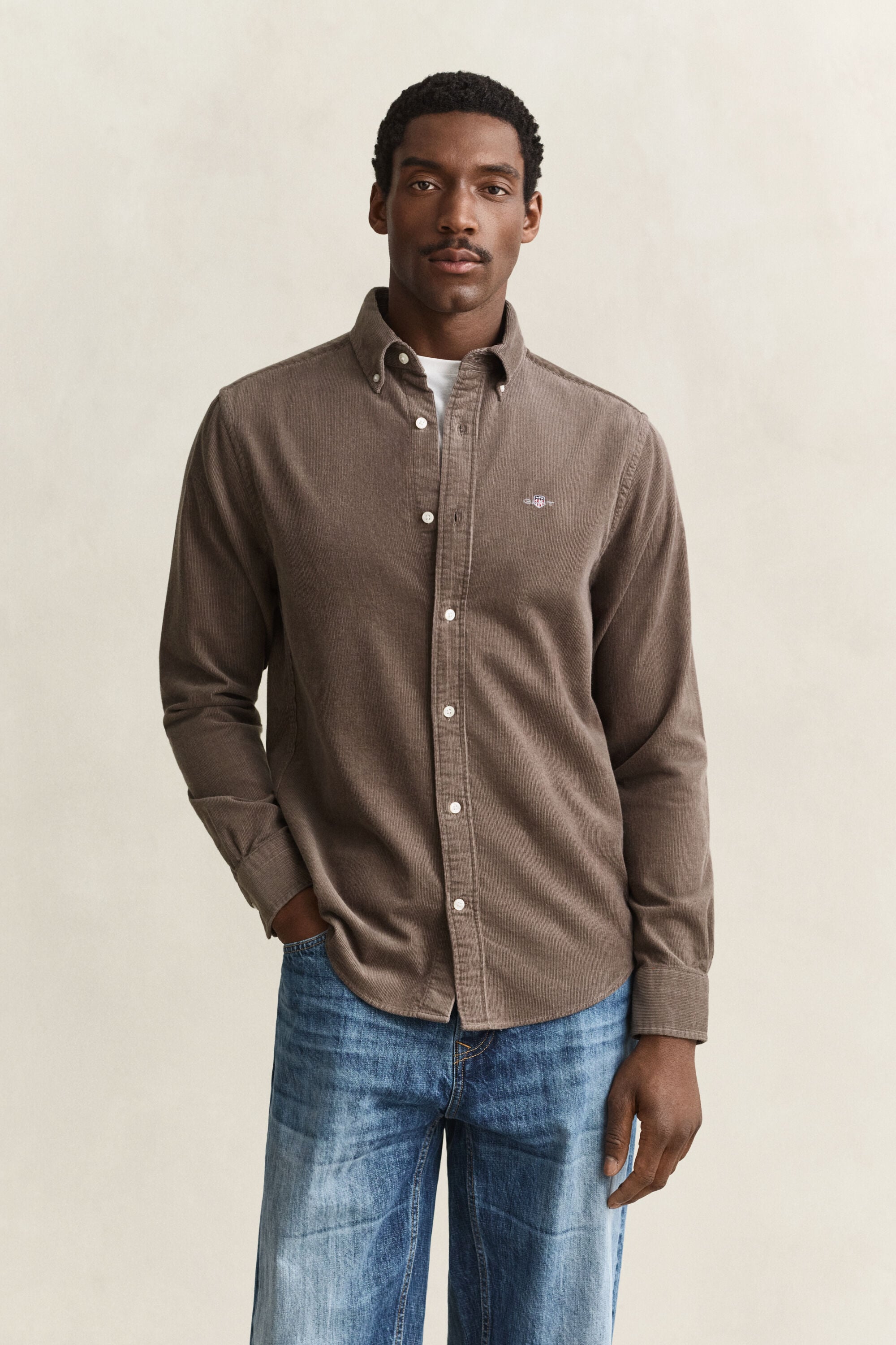 Corduroy overhemd