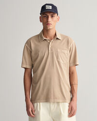 Sunfaded jersey poloshirt