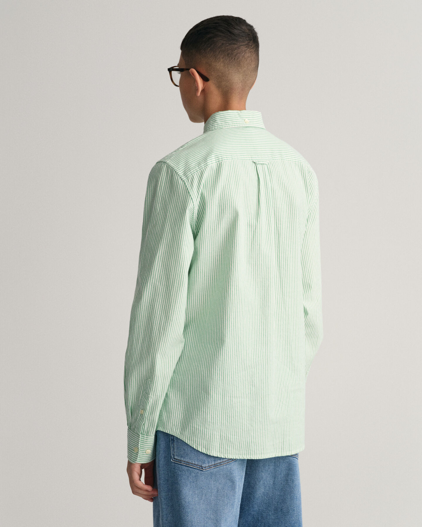 Teen Boys Oxford-overhemd met strepen