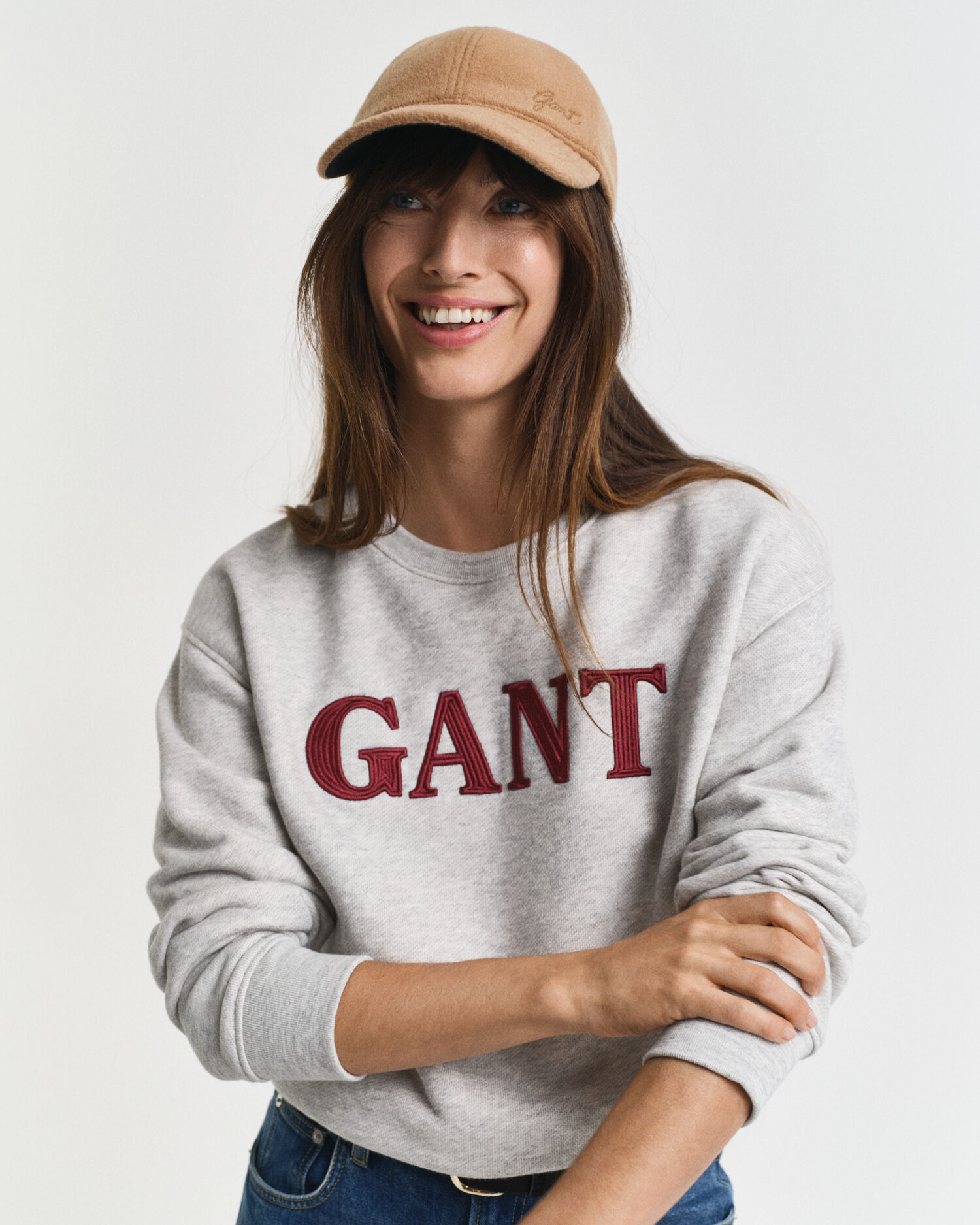 Graphic sweatshirt met ronde hals