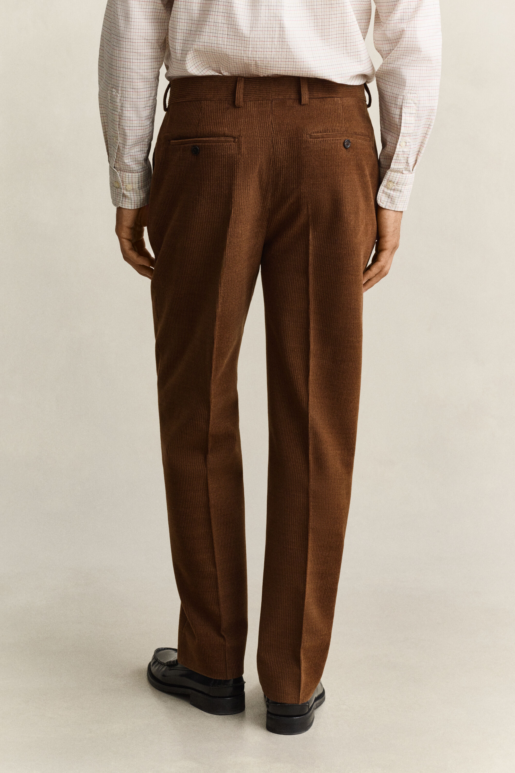 Gant x Yale Wool Corduroy kostuumbroek