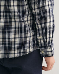 Kids Regular Fit geruit flanellen shirt