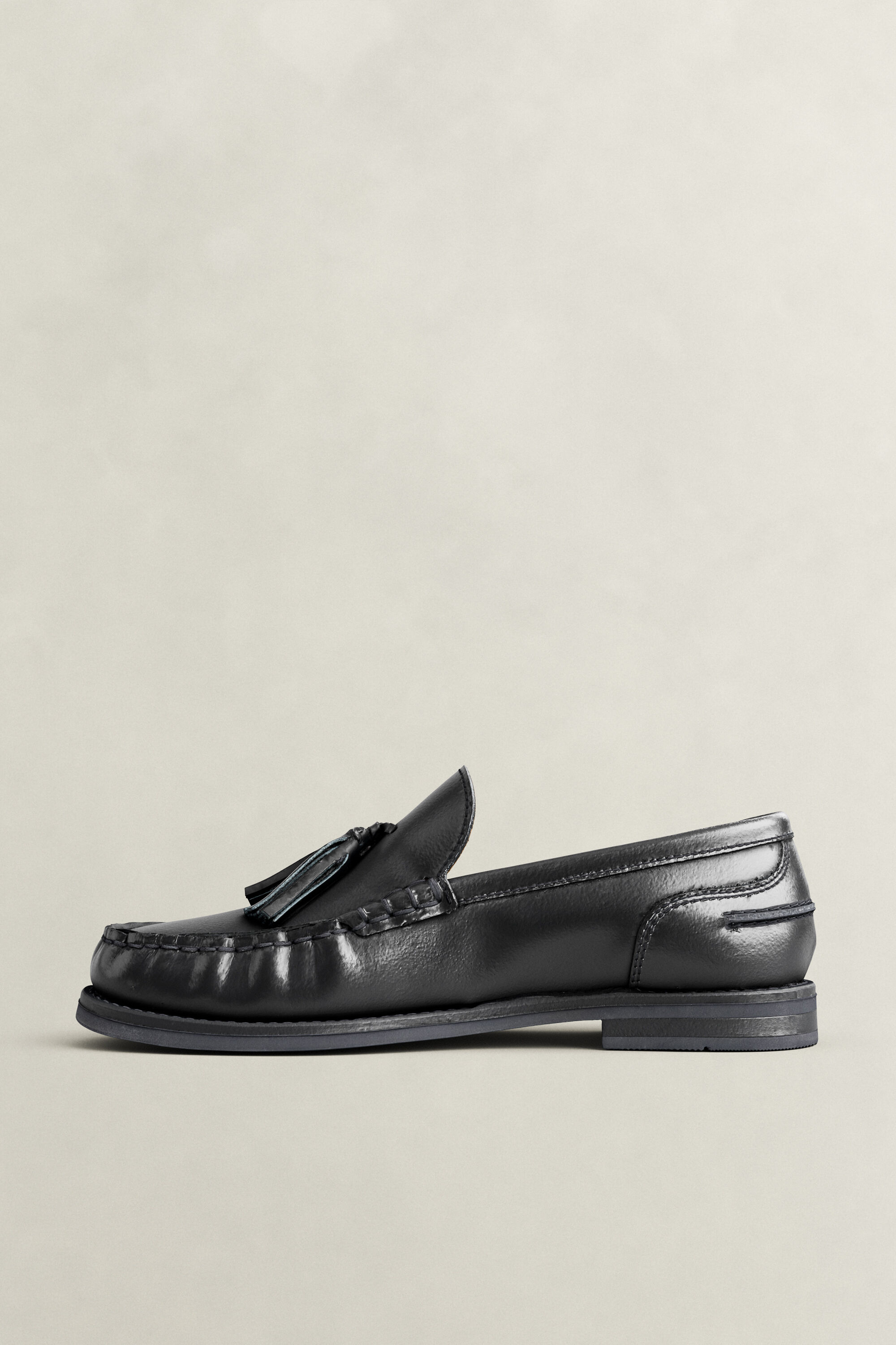 Gracelyn leren loafers