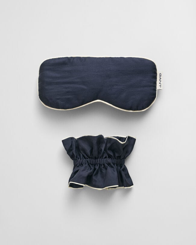 Zijden slaapmasker & scrunchie in geschenkverpakking