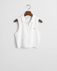 Teen Girls piqu&eacute; top