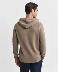 Hoodie van kasjmiermix