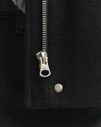 Kort wollen jack met rits