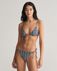 G Patterned bikinibroekje met koordjes