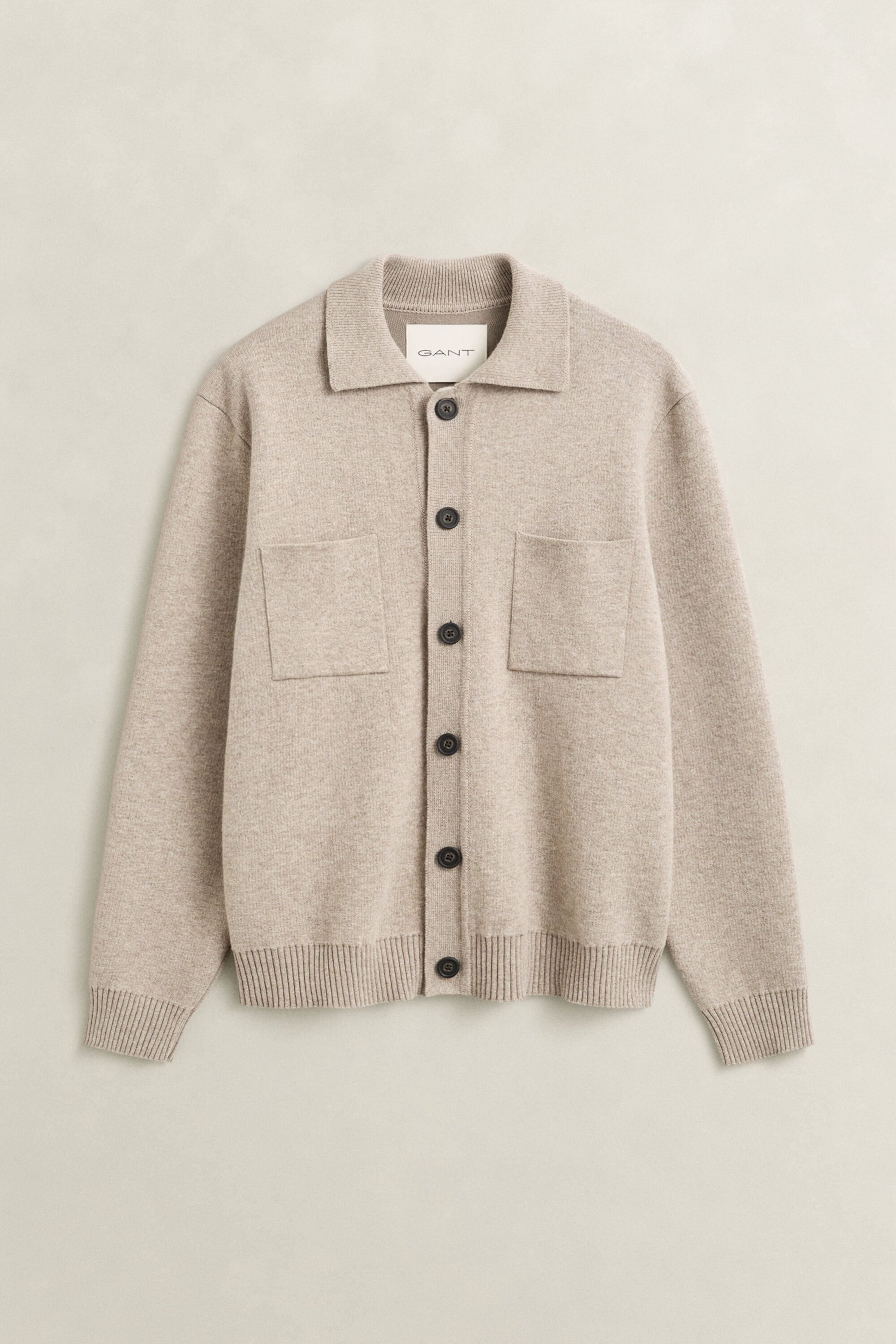 Dubbelgebreid overshirt