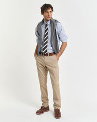 Regular Fit Classic overhemd van poplin met ruitjes