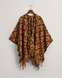 G Patterned poncho