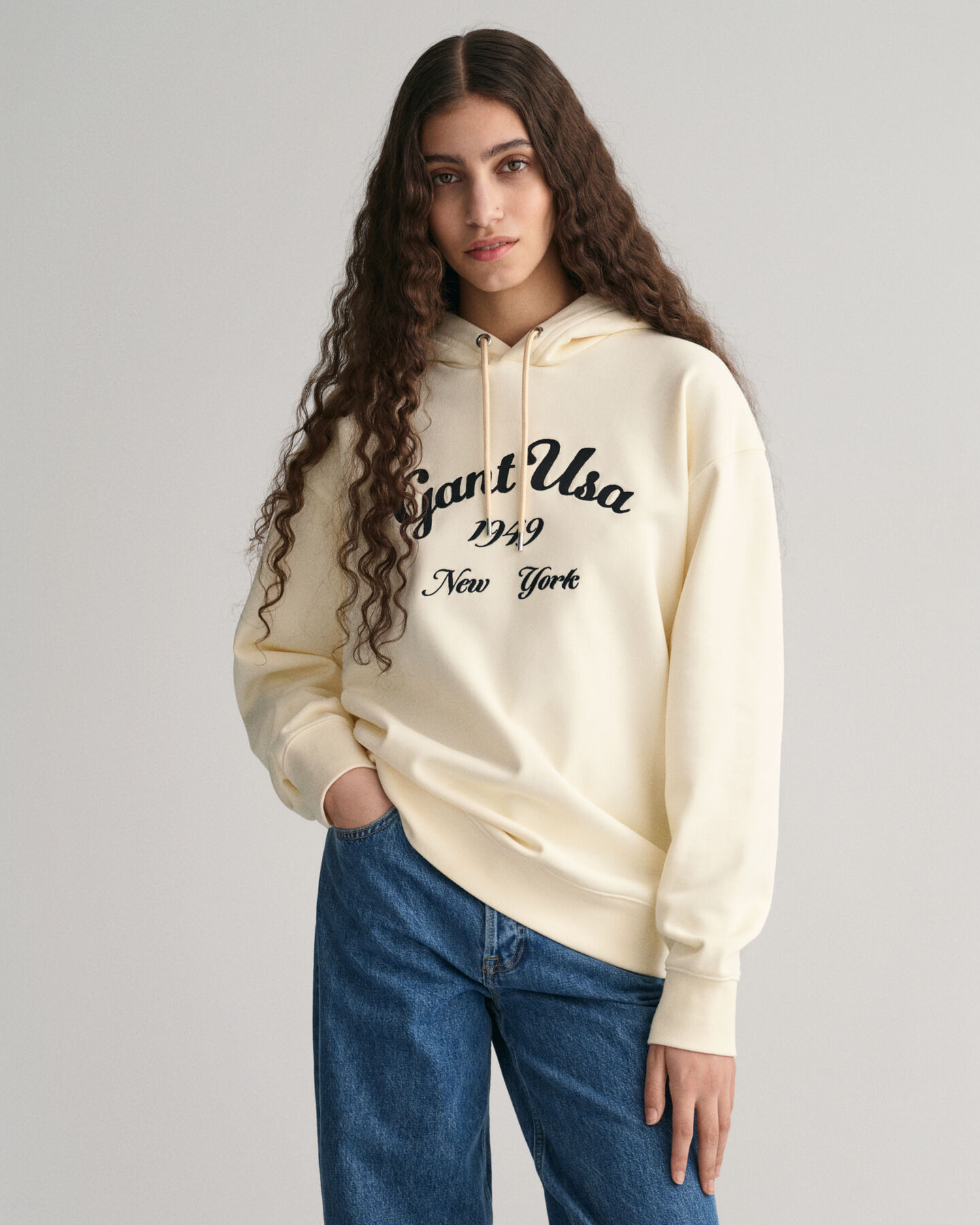 Script Graphic hoodie