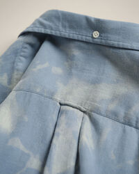 Wrangler x GANT Relaxed Fit overhemd van gebleekt katoen en wol