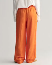 Relaxed Fit Pull-On broek van linnenmix