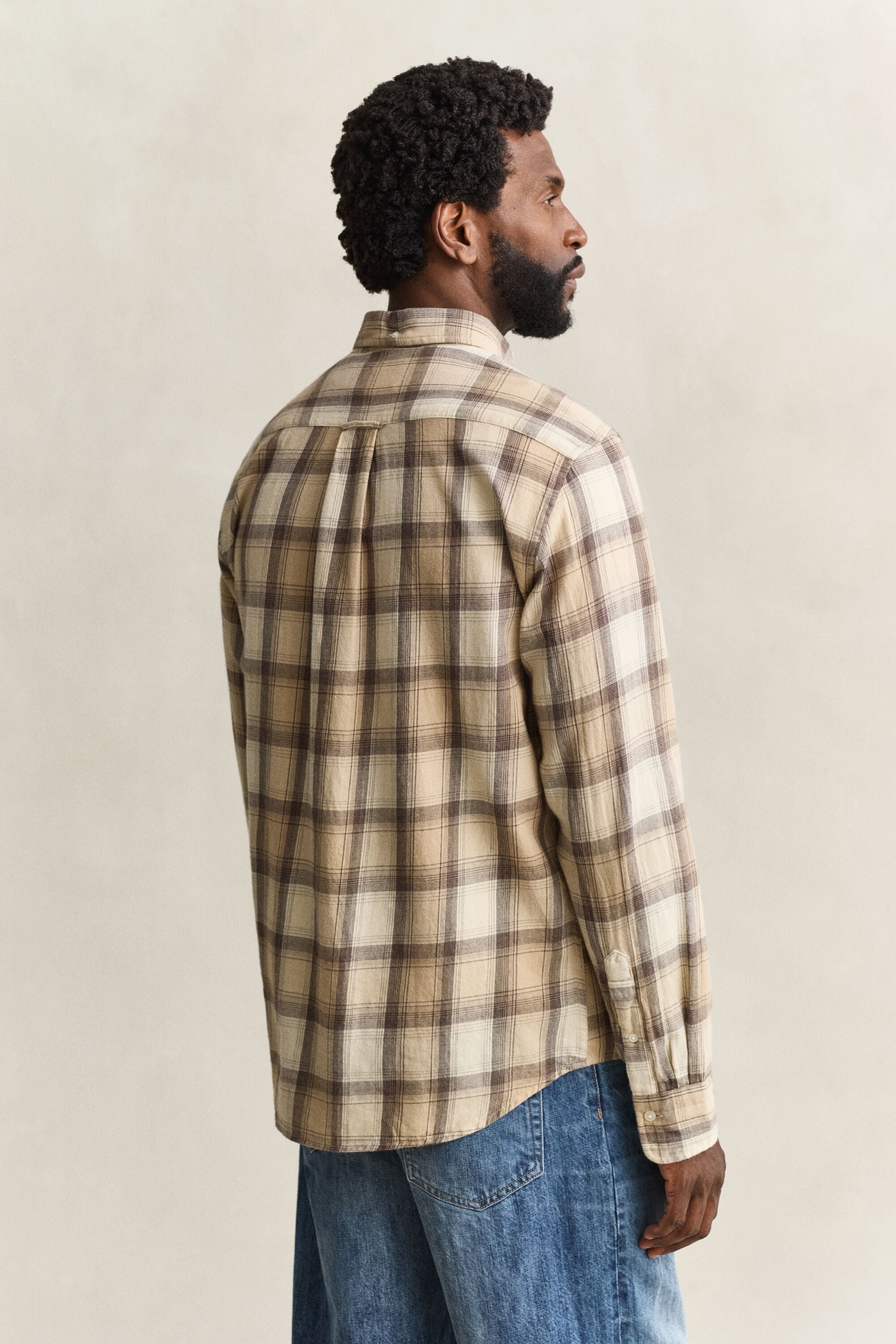 Geruit overhemd van Windblown-flanel