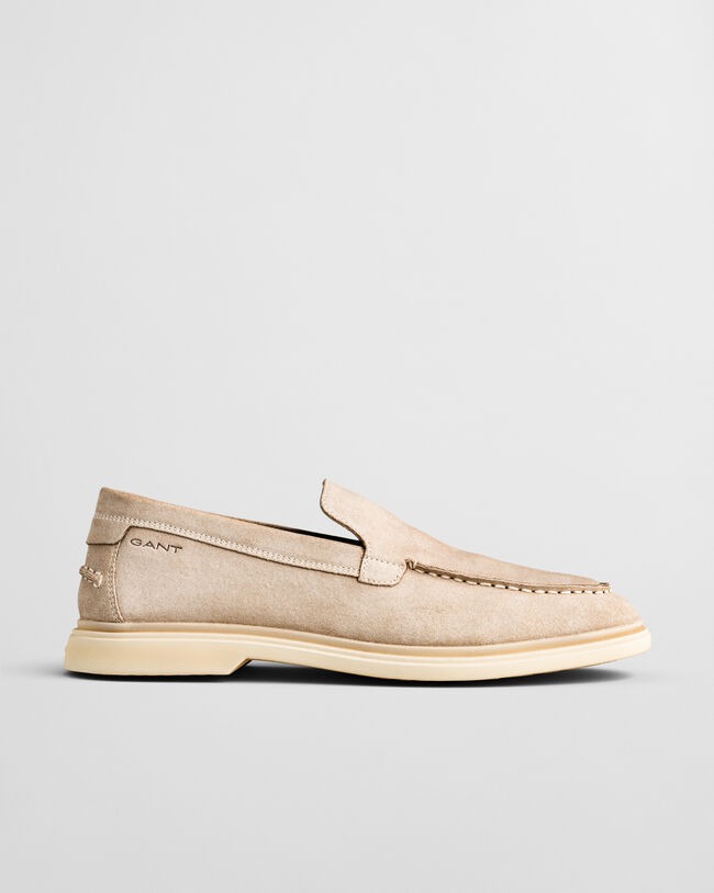 Boery su&egrave;de loafers