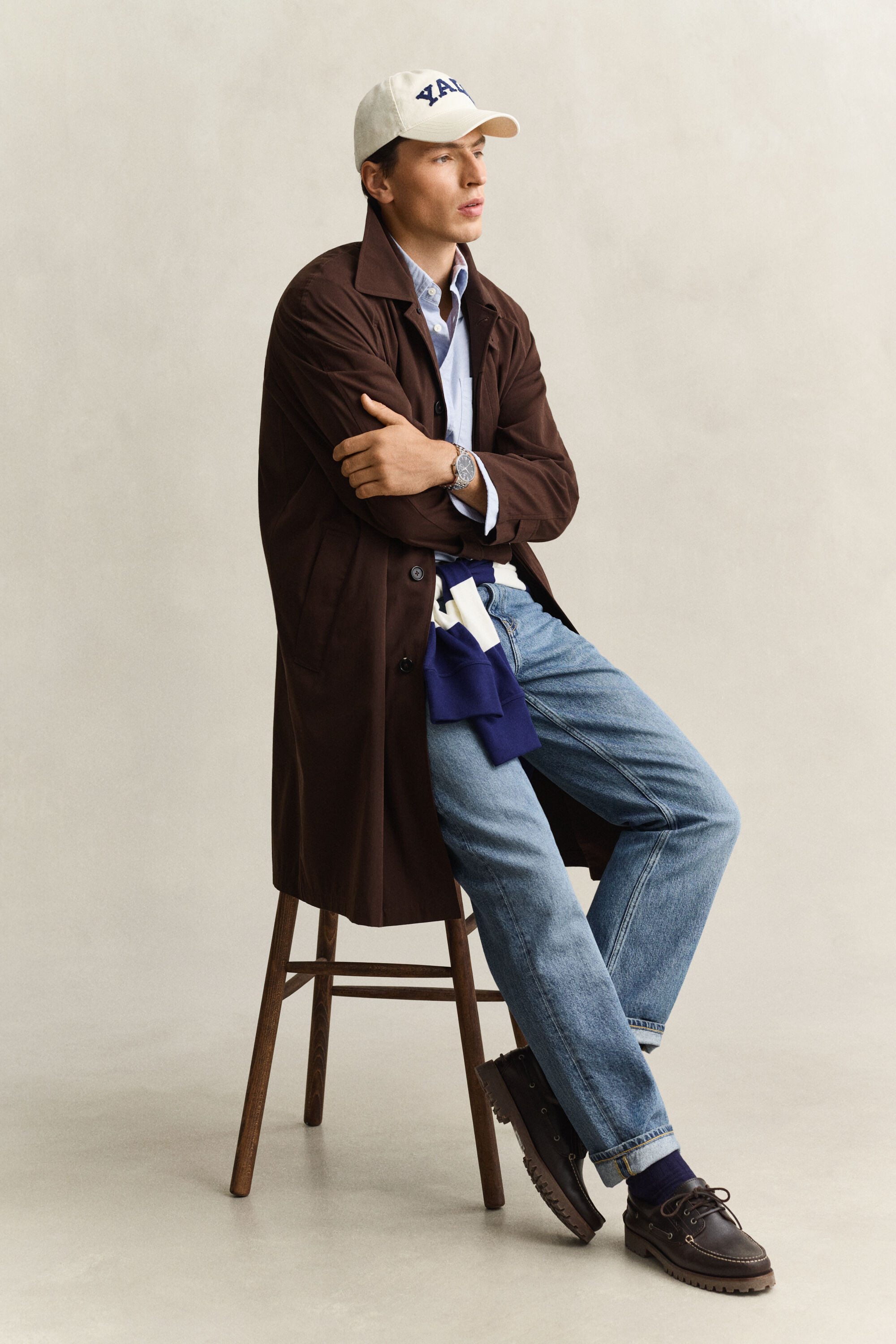 Gant x Yale car coat