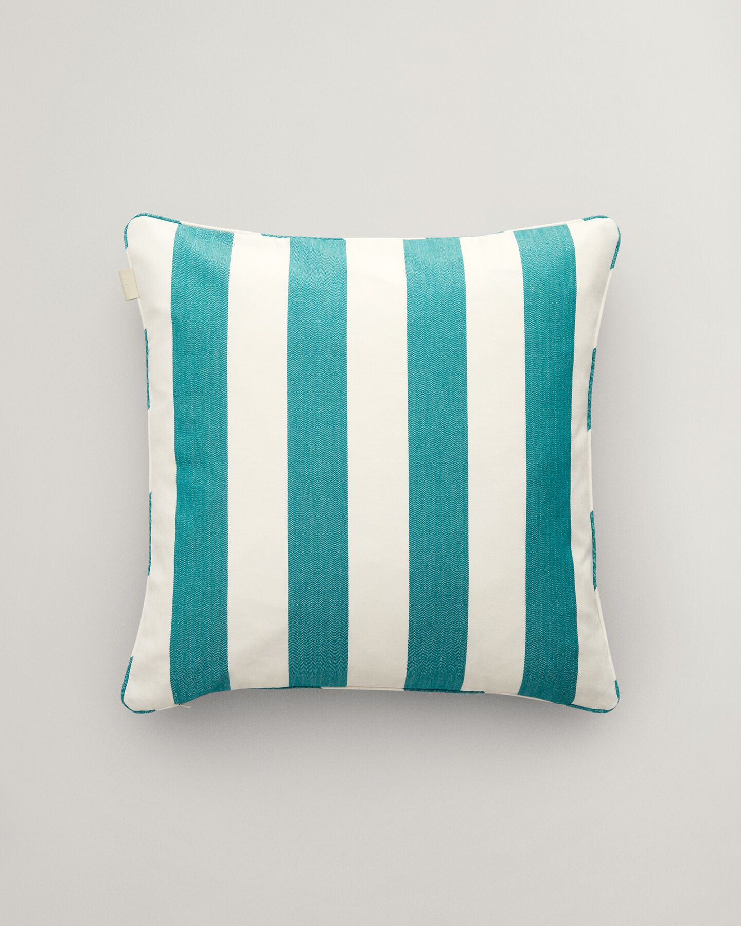 Striped Archive Shield Cushion