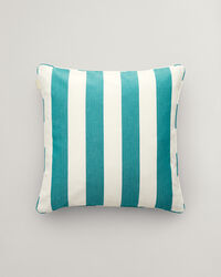 Striped Archive Shield Cushion