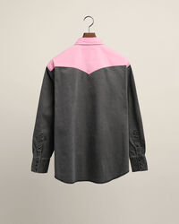 Wrangler x GANT Relaxed Fit Neon Western shirt