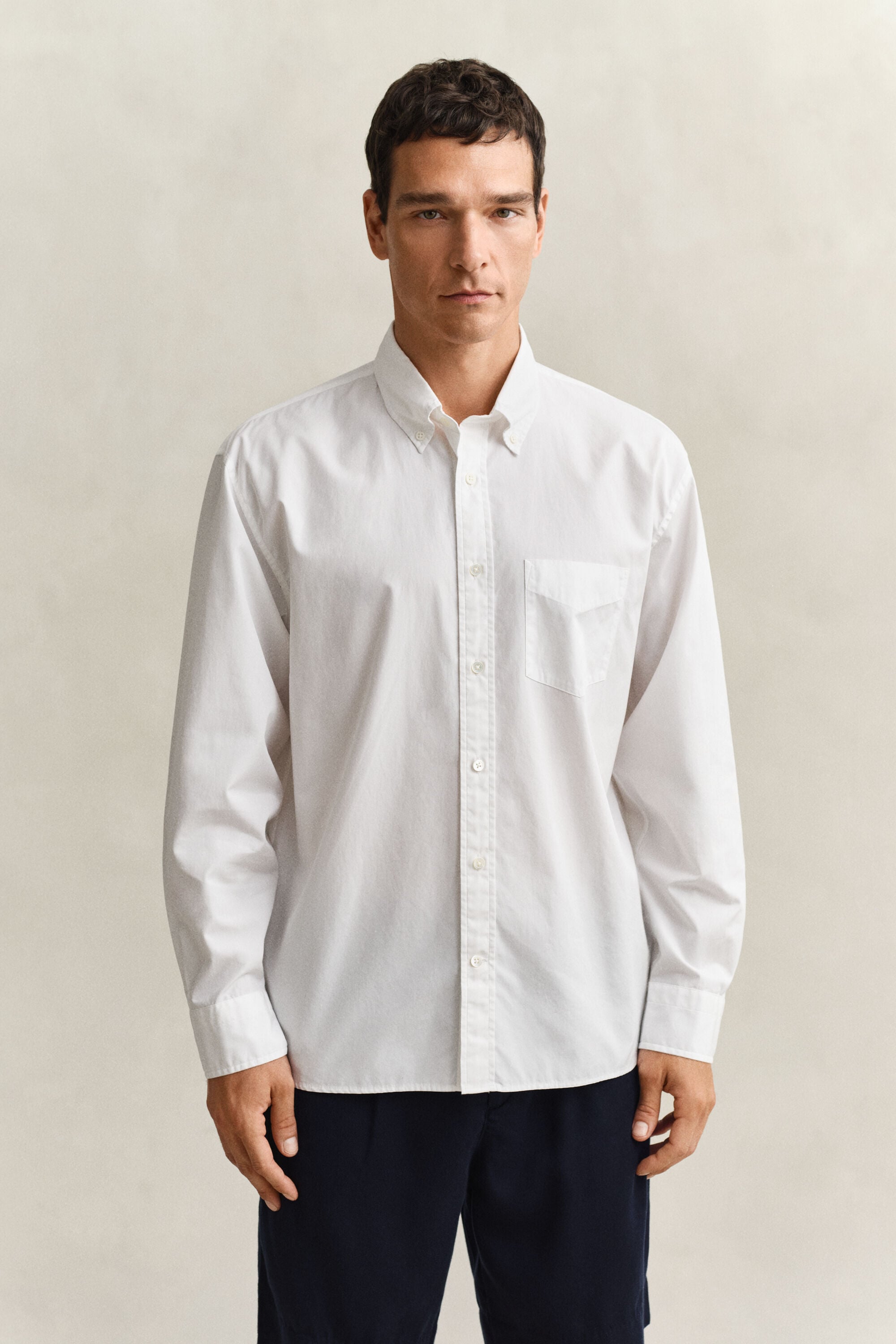 Poplin overoverhemd