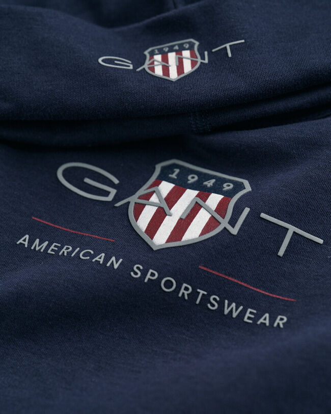 Baby Archive Shield romper & beanie