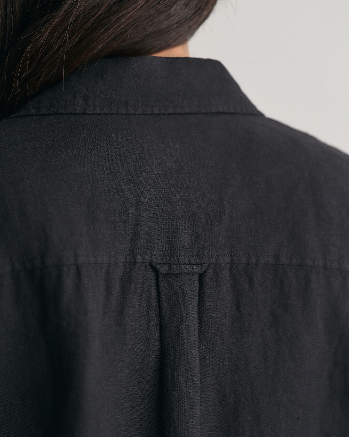 Oversized linnen overhemd