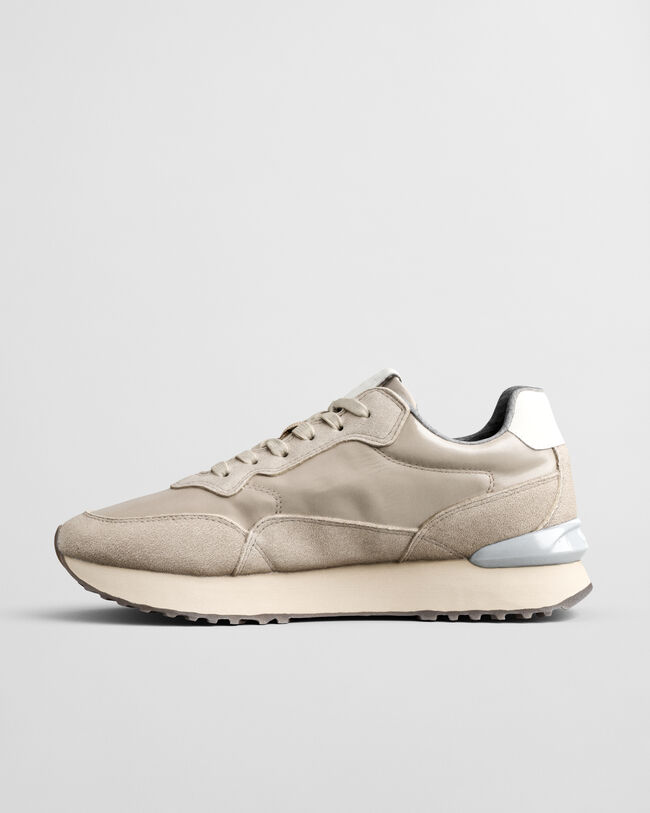 Bevinda sneakers van nylon en su&egrave;de