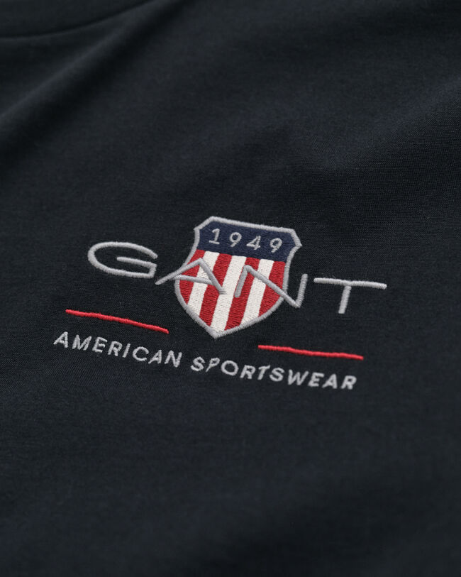 Geborduurd Archive Shield T-shirt