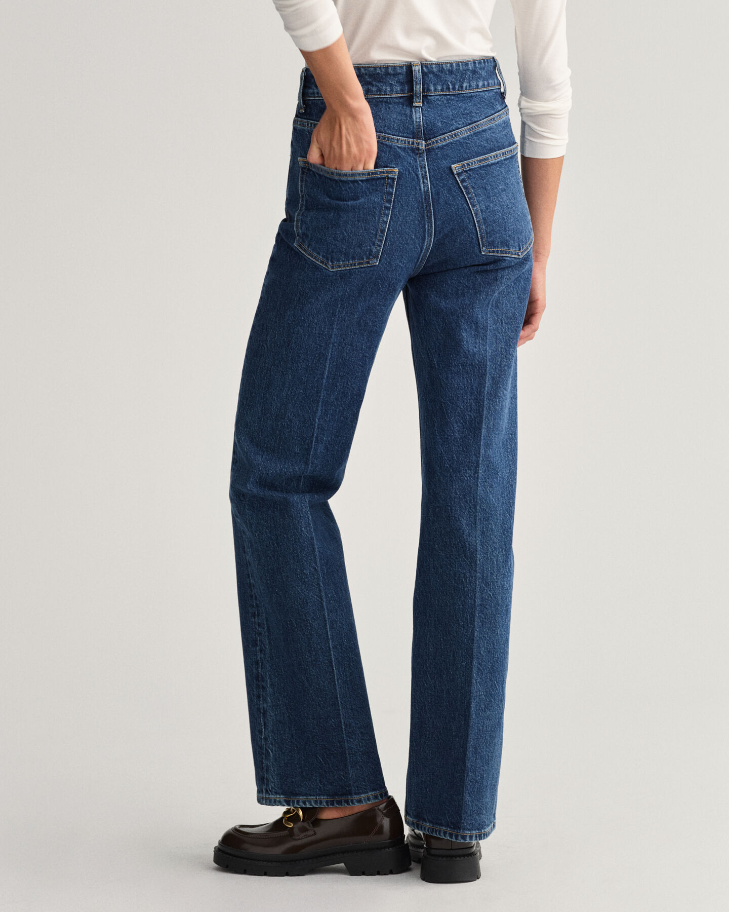 Flare jeans met hoge taille