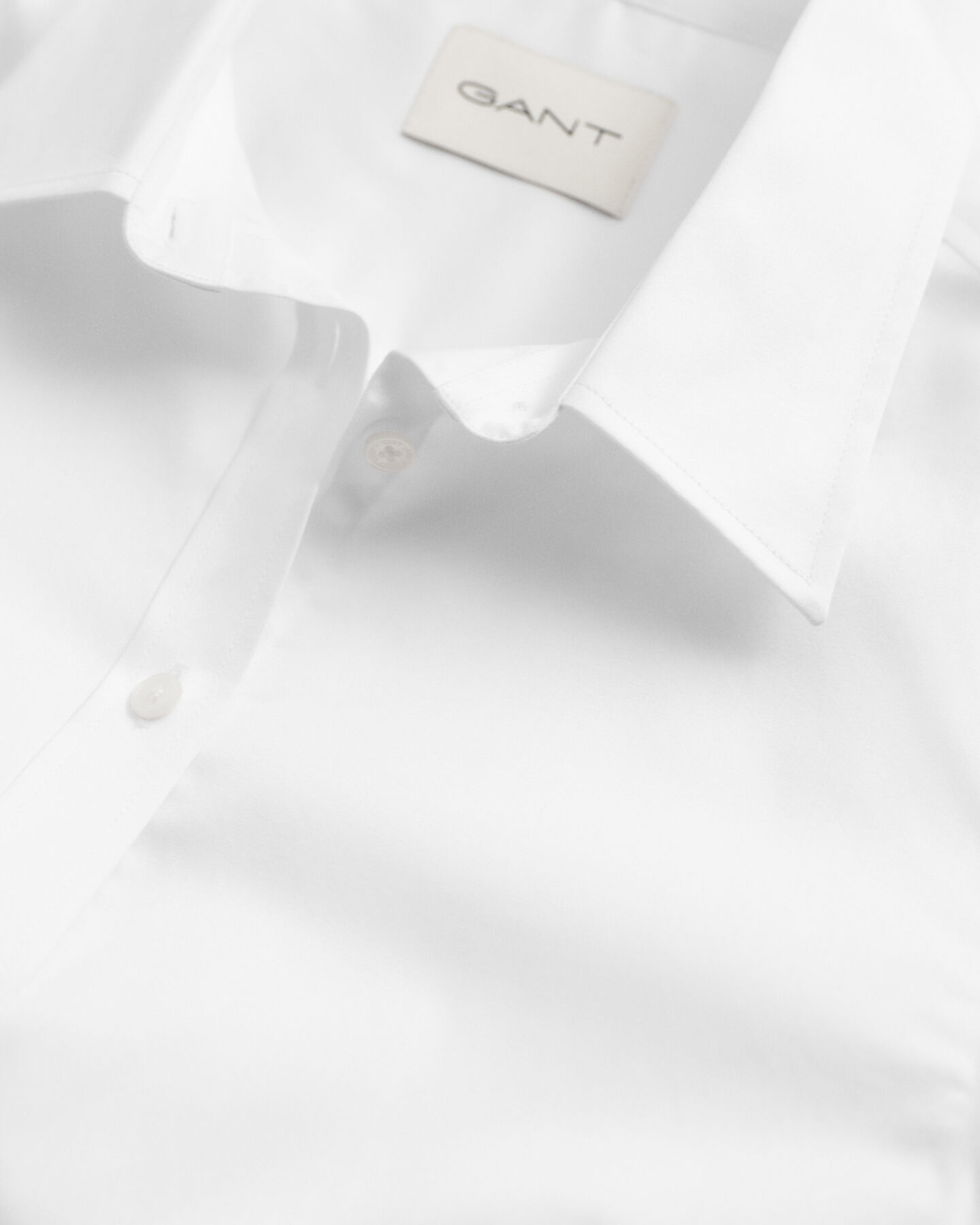 Slim Fit satijnen overhemd