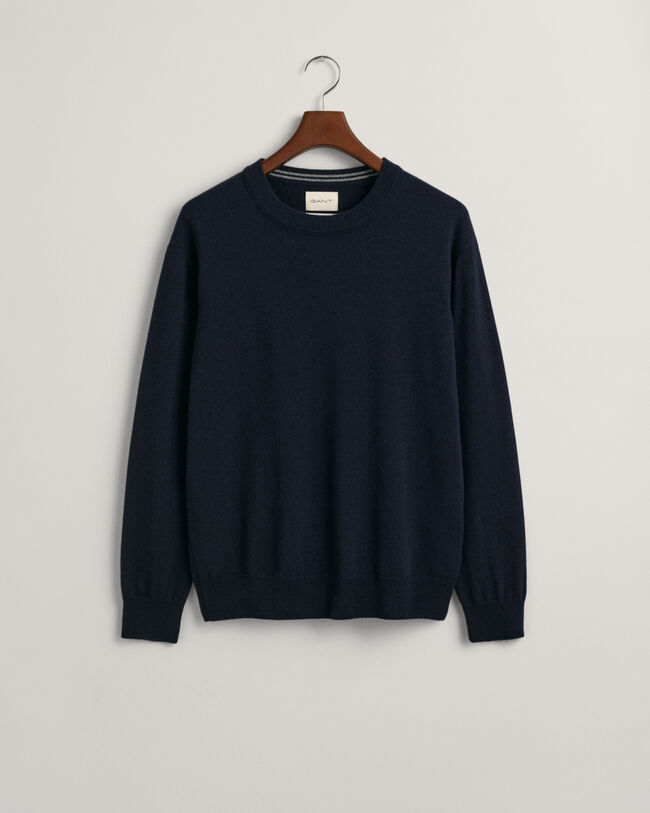 Sweater met ronde hals van kasjmier
