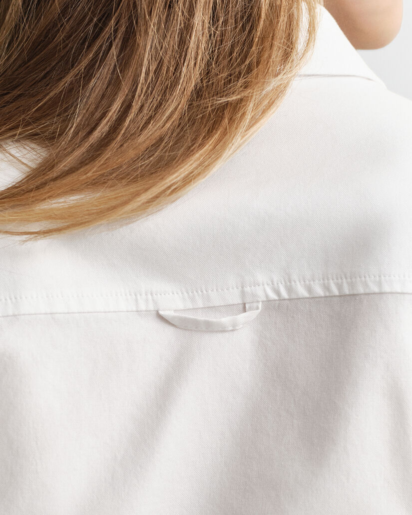 Slim Fit Oxford-overhemd met stretch